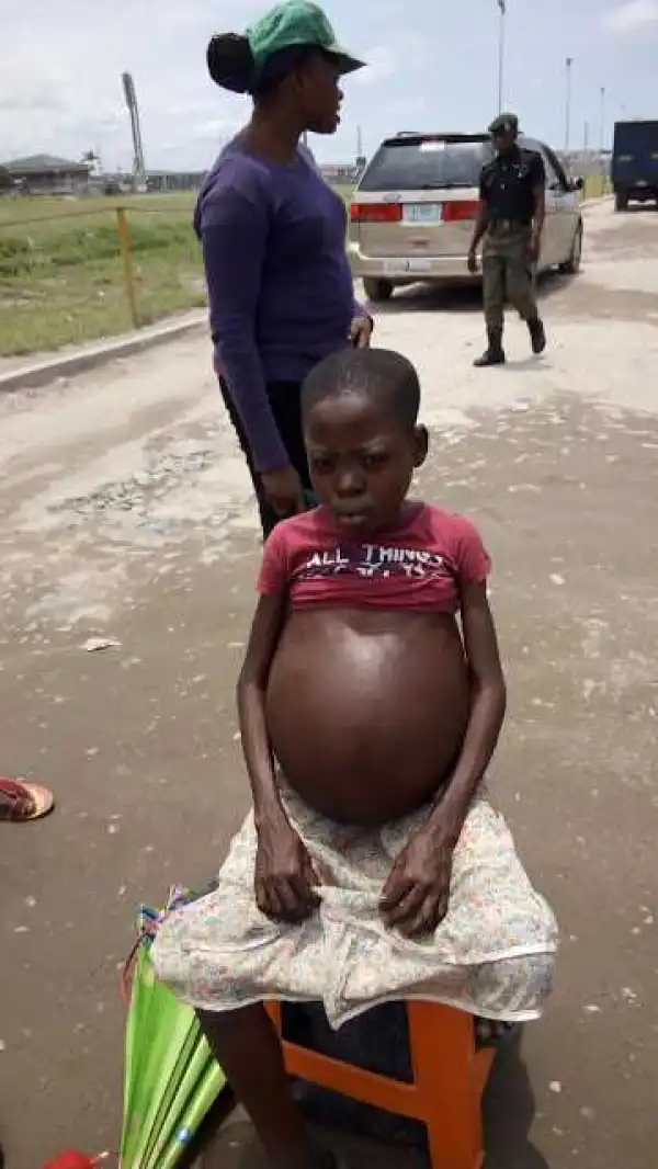 OMG! See how fraudsters taking advantage of a sick girl were caught (Photos)